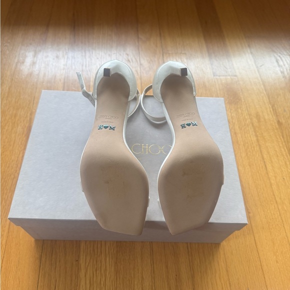 NEW BRIDAL Jimmy Choo Shoes with Initials - Picture 7 of 9